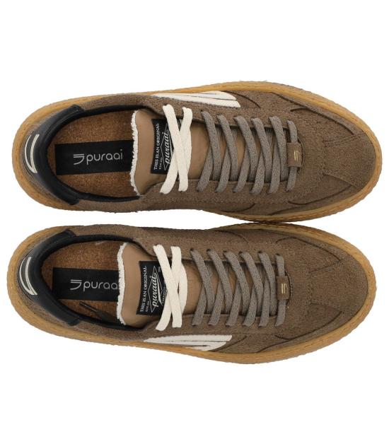 26FW 푸라이 스니커즈 PU101V 071 40 Brown - PURAAI