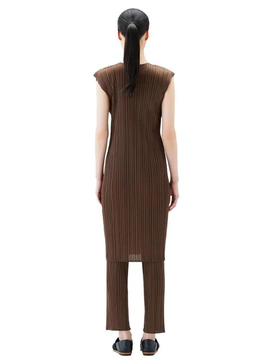  이세이 미야케 원피스 01a03d69 812e 7c40 8be2 5ecaa8460436 BROWN - ISSEY MIYAKE