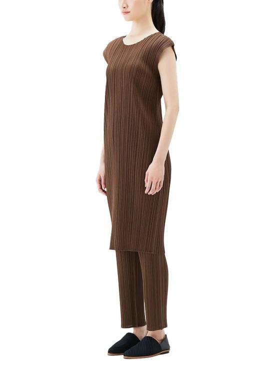  이세이 미야케 원피스 01a03d69 812e 7c40 8be2 5ecaa8460436 BROWN - ISSEY MIYAKE
