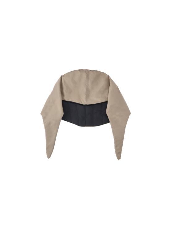  케이프 컨셉 모자 FOULARD IMBOTTITO CHIFFON 9024 BEIGE