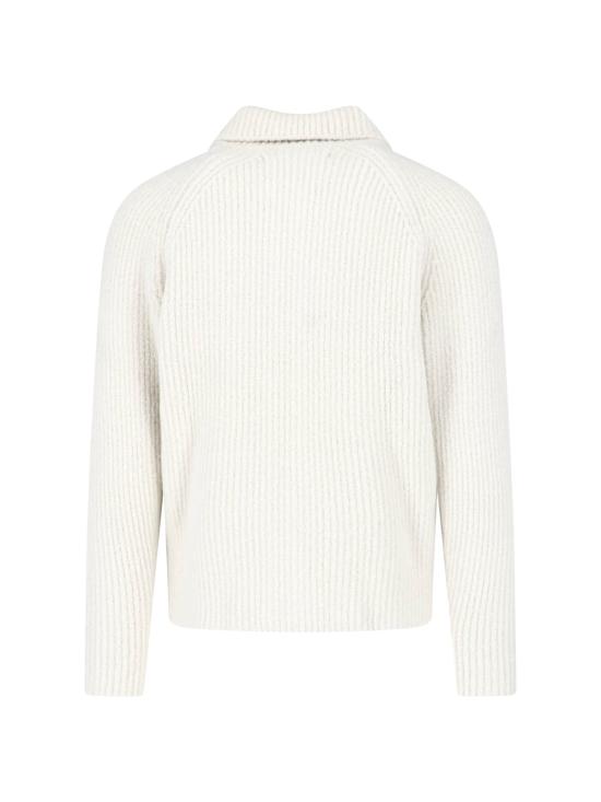 26FW 마시모 오스티 스튜디오 스웨터 21MMKN016A110784A 120 WHITE - MASSIMO OSTI STUDIO