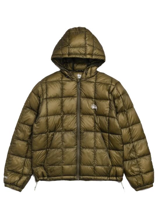 26FW 스투시 숏패딩 115856 0403 OLIVE