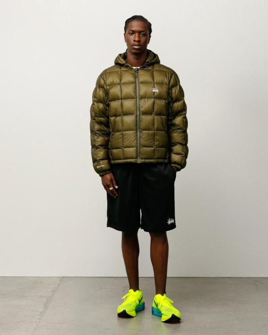 26FW 스투시 숏패딩 115856 0403 OLIVE - STUSSY
