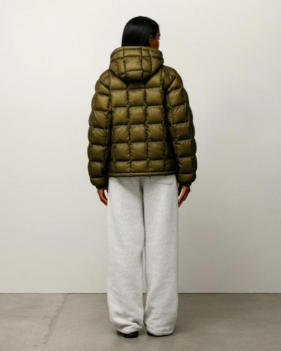26FW 스투시 숏패딩 115856 0403 OLIVE - STUSSY