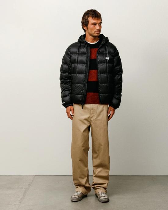 26FW 스투시 숏패딩 115856 0001 BLACK - STUSSY