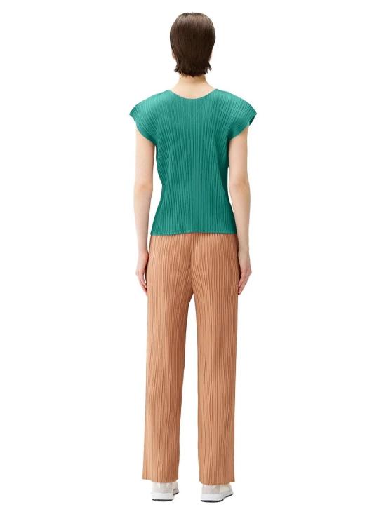  이세이 미야케 블라우스 01a03d69 3de4 7f23 94fc 1a4442b8f0cc GREEN - ISSEY MIYAKE