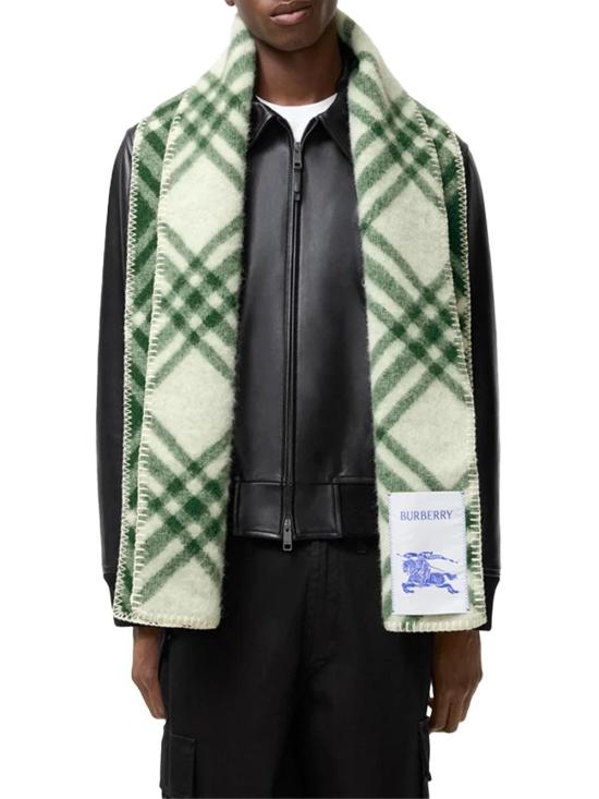  버버리 머플러/스카프 01a03d69 6dc2 78e8 b8f8 9b6f7b5eaf1b GREEN - BURBERRY