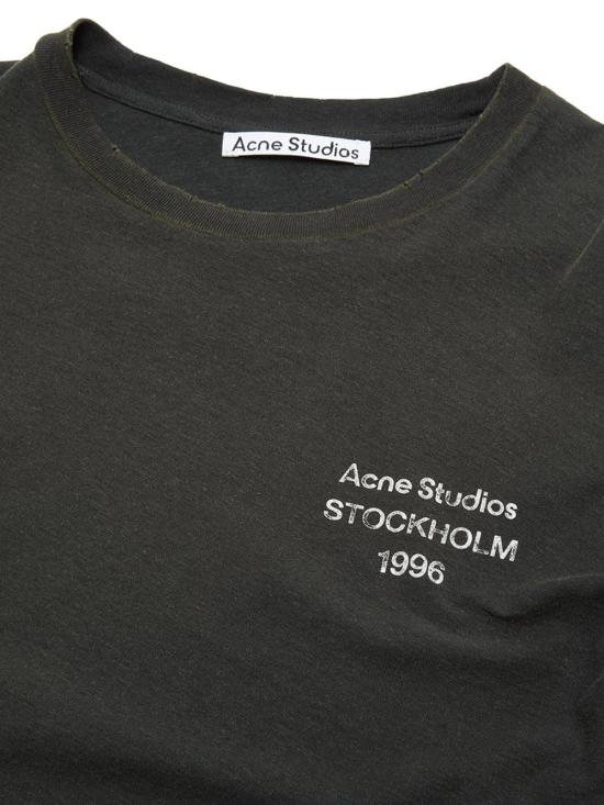  아크네 스튜디오 폴로 티셔츠 01a03d69 3219 78d7 a077 91c5cf3f4ecc BLACK - ACNE STUDIOS
