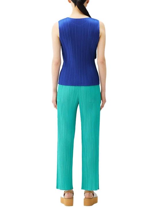  이세이 미야케 민소매 티셔츠 01a03d69 7428 7694 be66 8c32ad33fd04 BLUE - ISSEY MIYAKE