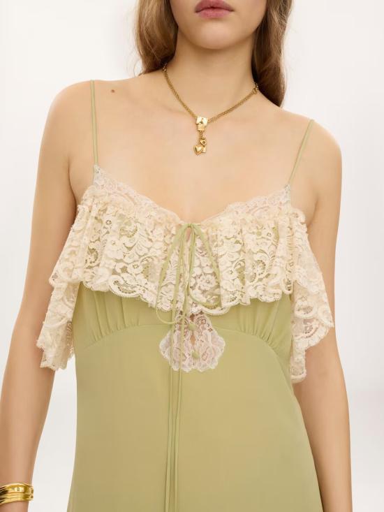  끌로에 원피스 019f4638 1963 7683 8aea 1c959d1a6e9b GREEN - CHLOE