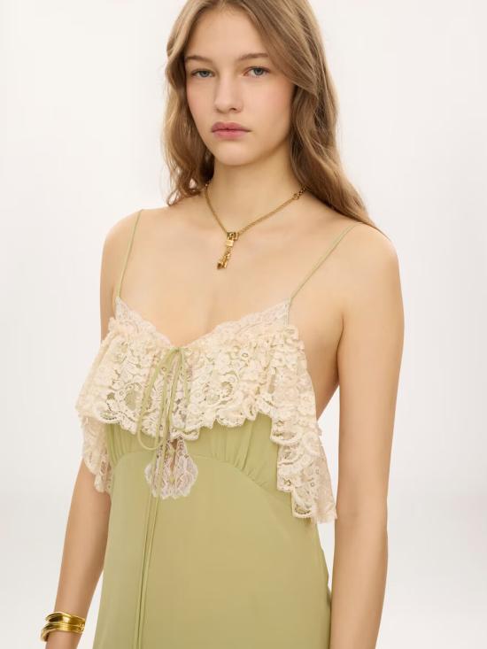  끌로에 원피스 019f4638 1963 7683 8aea 1c959d1a6e9b GREEN - CHLOE