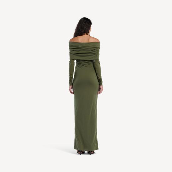  발렌시아가 원피스 019eccc9 3d0d 72a5 8a3c e604c426250e GREEN - BALENCIAGA