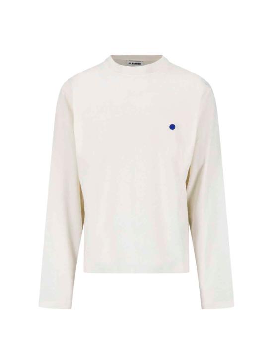 26FW 질샌더 스웨터 J21GC0212 J20413 100 WHITE