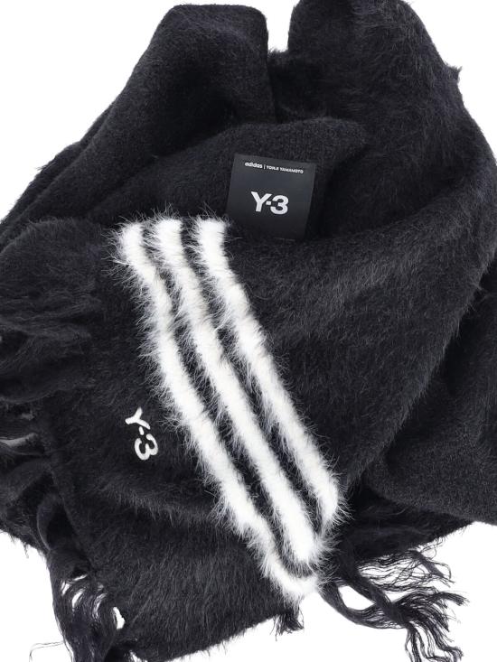 26FW 와이쓰리 머플러/스카프 KS8164 BLACK CREWHT - Y-3