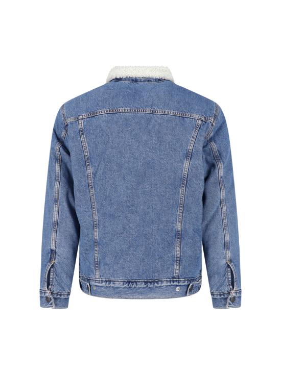 26FW 리바이스 자켓 16365 0346 WASHED AWAY SHERPA BLUE - LEVI'S