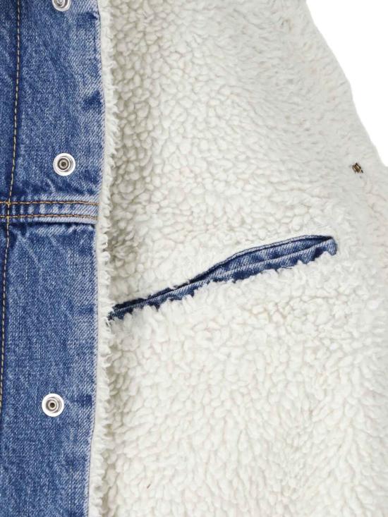 26FW 리바이스 자켓 16365 0346 WASHED AWAY SHERPA BLUE - LEVI'S