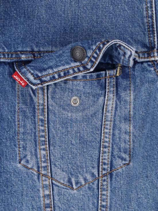 26FW 리바이스 자켓 16365 0346 WASHED AWAY SHERPA BLUE - LEVI'S