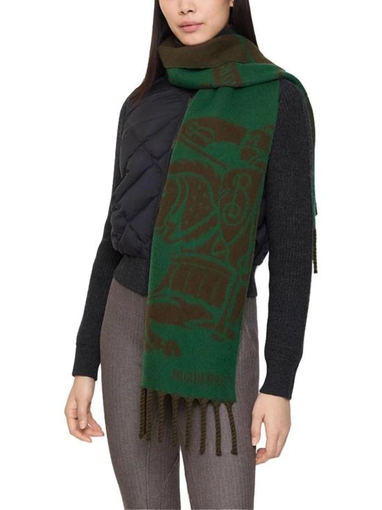  버버리 머플러/스카프 01a03d69 f2cf 71e9 a2b2 2880676a0513 GREEN - BURBERRY