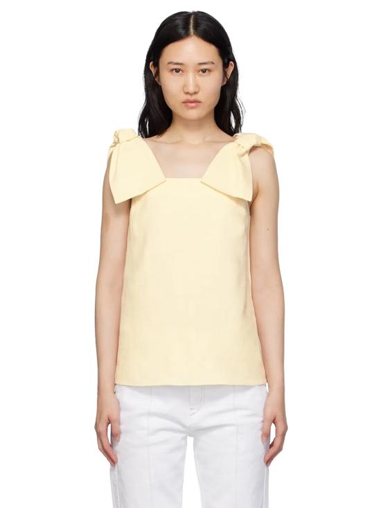  끌로에 민소매 티셔츠 01a03d6b 25e0 7147 a3ef 9e6bf14f5696 BEIGE - CHLOE