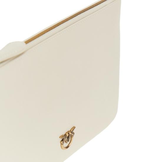 26FW 핑코 지갑 100455A0F1 White - PINKO