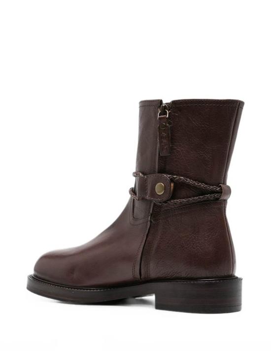 26FW 졸포 부츠 26270411TAMILANODKBRO BROWN - ZOLFO