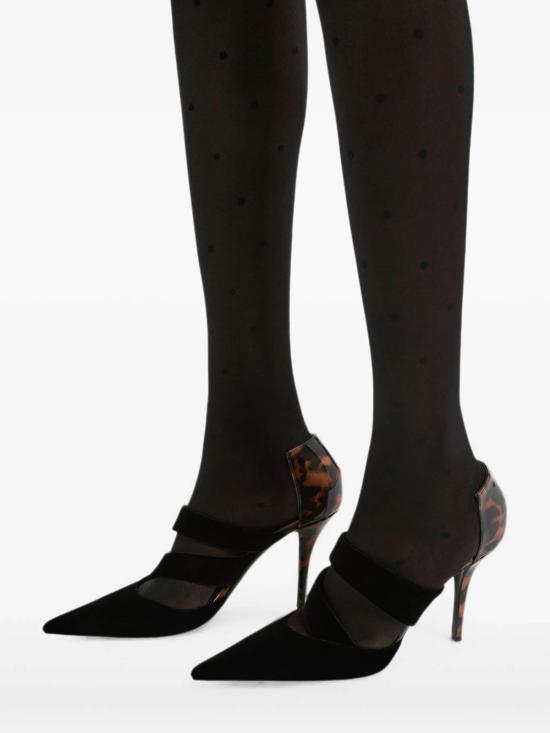 26FW 발망 힐/펌프스 HN0UA302TNVAEKS BLACK - BALMAIN