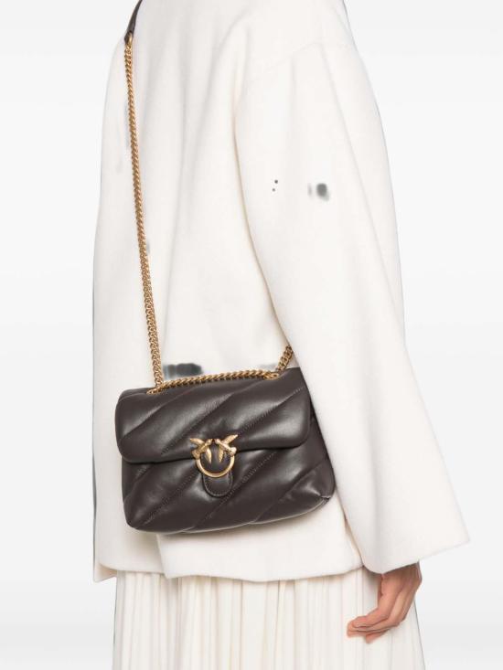 26FW 핑코 토트백 107617A0F212Q BROWN - PINKO