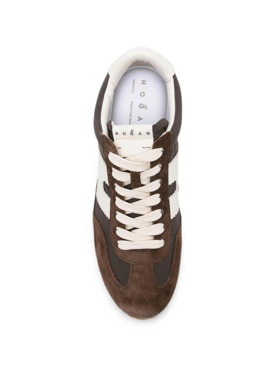 26FW 호간 스니커즈 HXW7270GH10V4R0CQ1 BROWN - HOGAN