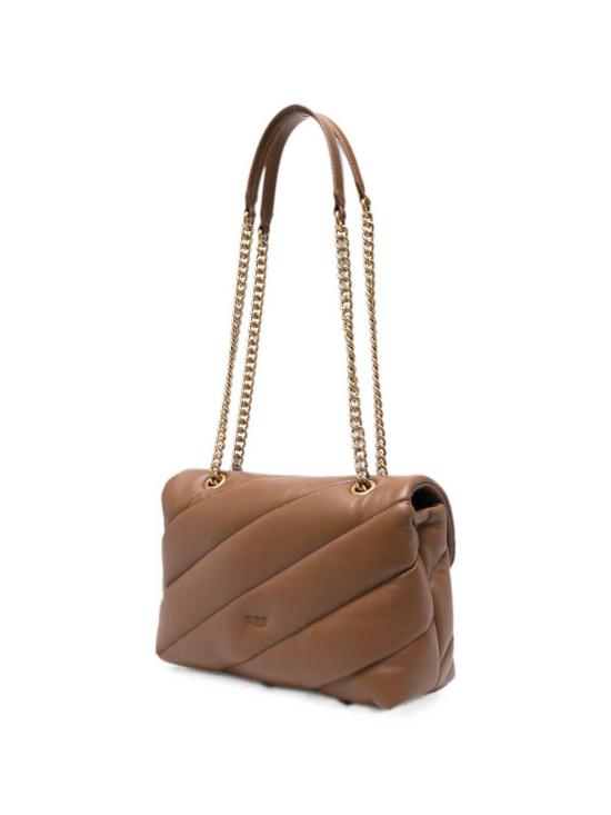 26FW 핑코 크로스백 107616A0F2M37Q BROWN - PINKO