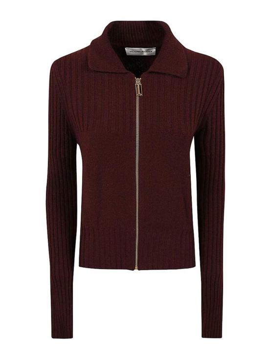 26FW 빅토리아 베컴 탑 1326KJU007313A9887 DARK RED