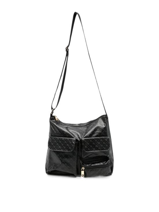 26FW 게라르디니 토트백 GH0332MEDIUMPOCKETSATCHELEXCALIBUR BLACK