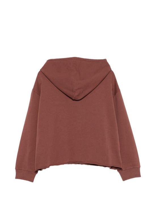 26FW MM6 메종마르지엘라 코튼 후디드 스웨트셔츠 S52GU0235M25025137 BROWN - MM6 MAISON MARGIELA