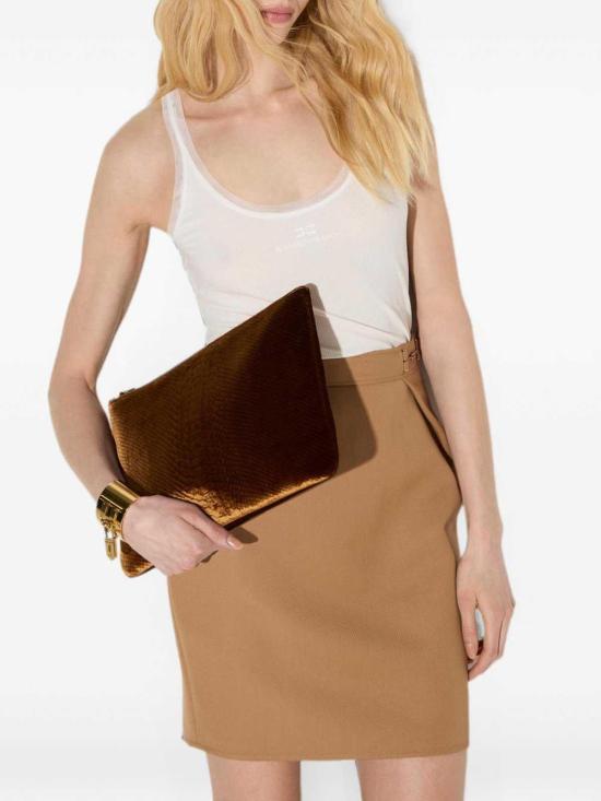 26FW 엘리자베타프랜치 클러치/파우치 BS81A67E2940 BROWN - ELISABETTA FRANCHI