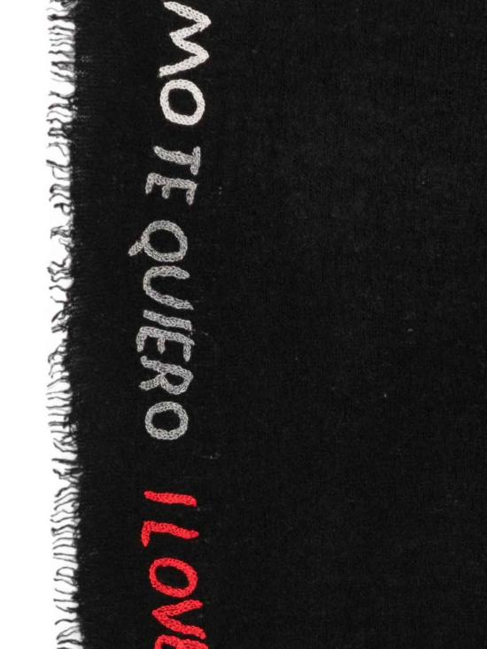 26FW 팔리에로 사르티 머플러/스카프 I272043LITTLETEQUIERO3171 BLACK - FALIERO SARTI