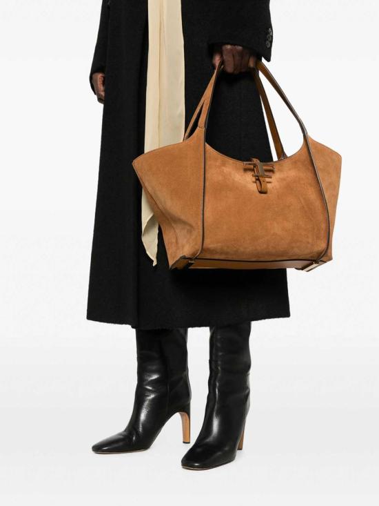 26FW 토즈 숄더백 XBWTSBQ0200P3A7L12 BROWN - TODS