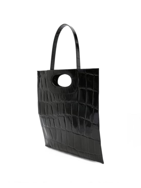 26FW 게라르디니 토트백 GHB0275PIATTINANAPLAKNERO BLACK - GHERARDINI