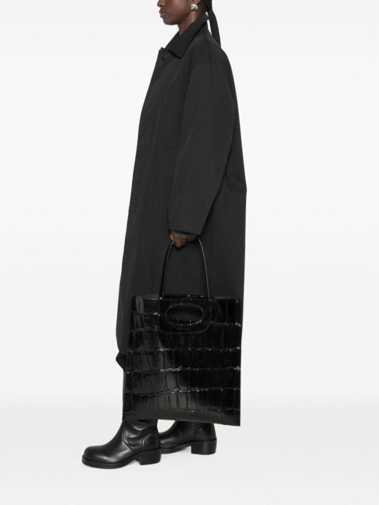 26FW 게라르디니 토트백 GHB0275PIATTINANAPLAKNERO BLACK - GHERARDINI