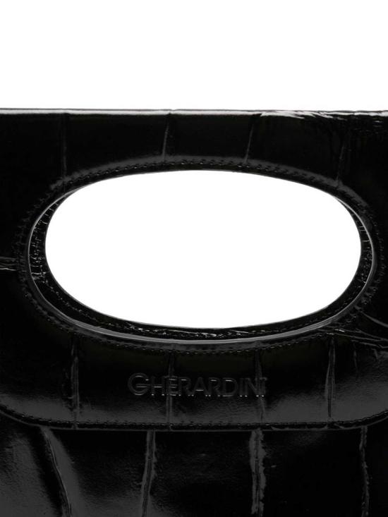 26FW 게라르디니 토트백 GHB0275PIATTINANAPLAKNERO BLACK - GHERARDINI