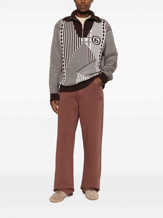 26FW MM6 메종마르지엘라 팬츠 SH0KA0077M25025137 BROWN - MM6 MAISON MARGIELA