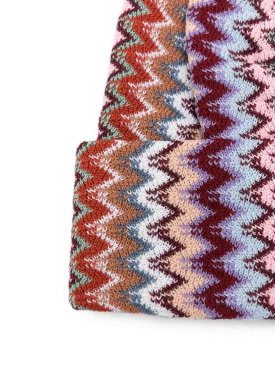 26FW 미소니 모자 CPRAWMDA8230003 RED - MISSONI
