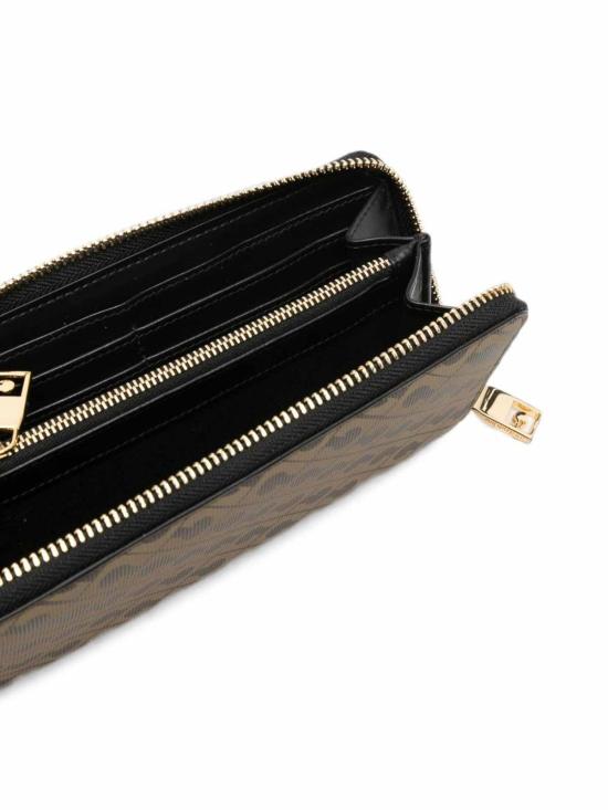 26FW 게라르디니 지갑 GHW0103ZIPROUNDWALLETMOKA BROWN - GHERARDINI
