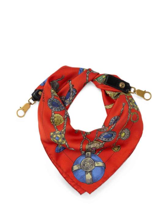 26FW 베르사체 머플러/스카프 1A1862310259475R86J RED - VERSACE