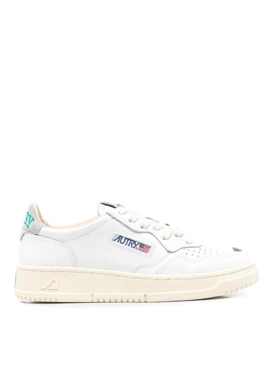 26FW 오트리 메달리스트 로우 레더 스니커즈 AULWHJ01 WHITE
