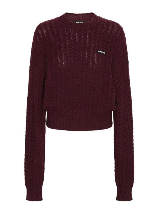 26FW 로테이트 바이 크리스텐슨 탑 116437741741 DARK RED