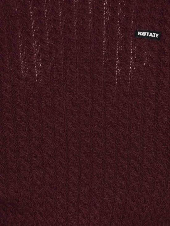 26FW 로테이트 바이 크리스텐슨 탑 116437741741 DARK RED - ROTATE BY BIRGERCHRISTENSEN