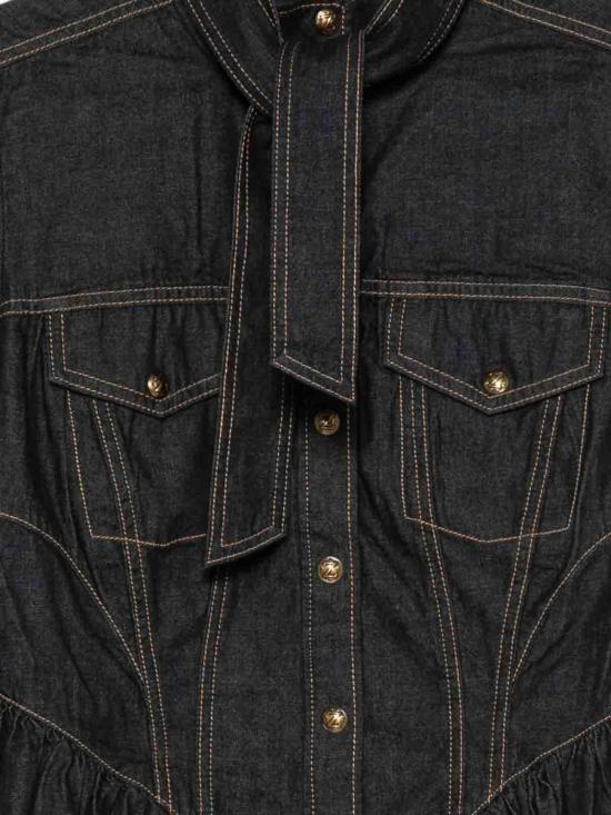26FW 짐머만 데님 셔츠 9487TF26RONXB BLUE - ZIMMERMANN