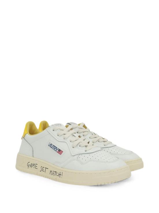 26FW 오트리 메달리스트 로우 스니커즈 AULMML07 WHITE - AUTRY