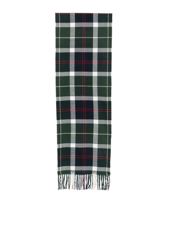 26FW 바버 Galingale 갈링게일 타탄 체크 머플러 USC0300USCTN98 GREEN
