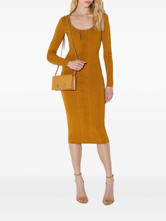 26FW 엘리자베타프랜치 미디 스커트 AM30S67E2940 BROWN - ELISABETTA FRANCHI