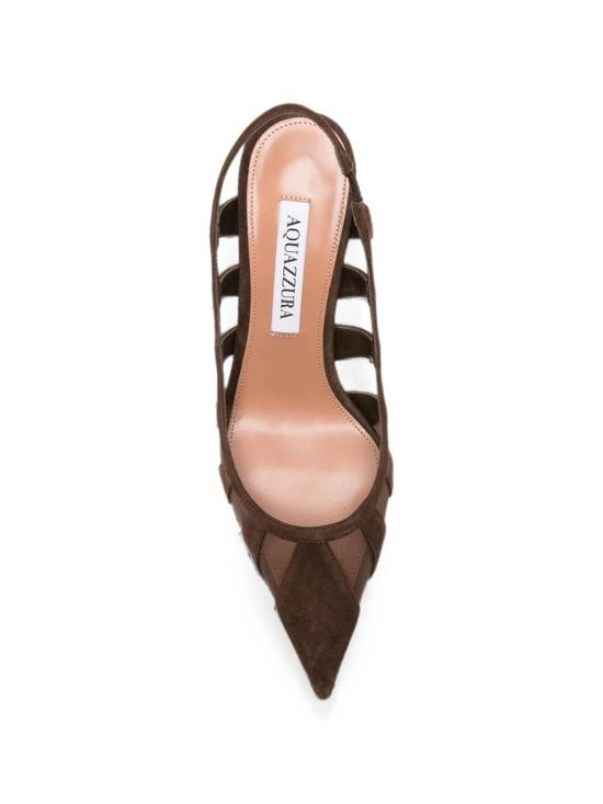 26FW 아쿠아주라 샌들 SEEMIDP0SFEESPESPRE BROWN - AQUAZZURA